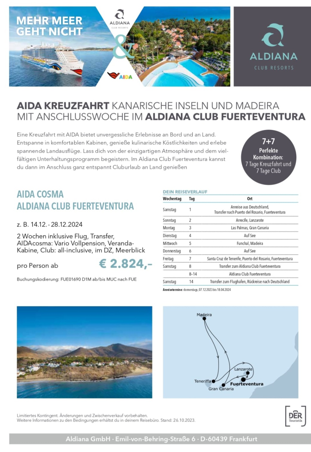 AIDAcosma - Club Aldiana Fuerteventura