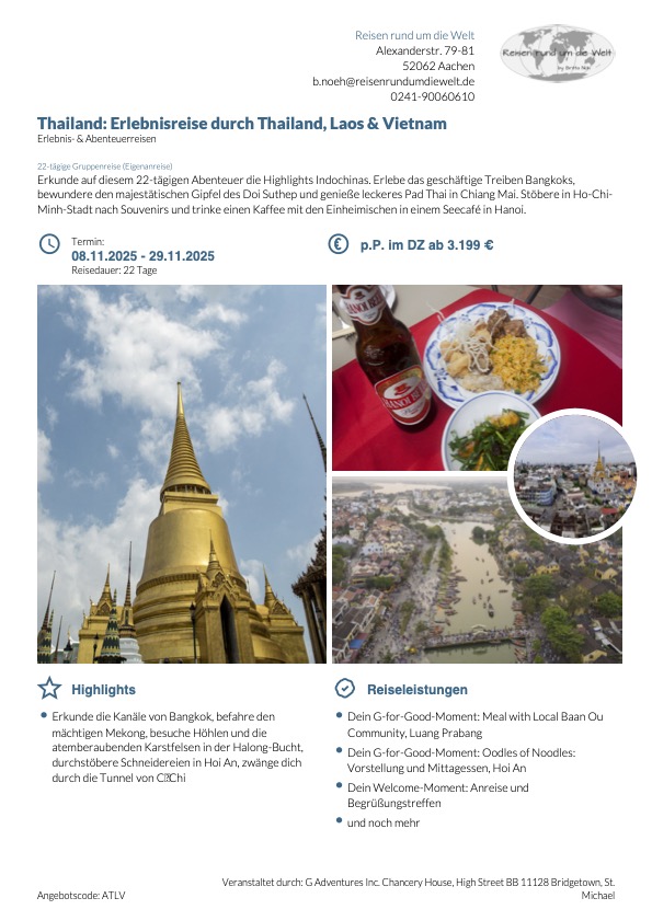 G Adventures Thailand